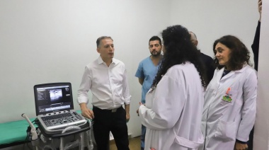 Esteban Echeverría adquirió un nuevo ecógrafo para el hospital municipal