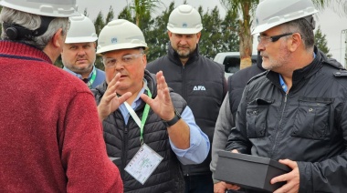 Poletti sacó pecho con una inversión millonaria en Ramallo