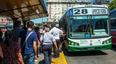 Paro de colectivos en el AMBA
