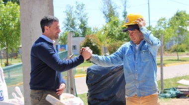 Pila: Walker celebró el avance de obras a pesar del “estamento nacional”