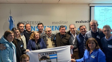 Reclamo de dirigentes bonaerenses y pampeanos por la Autovía de la Ruta 5