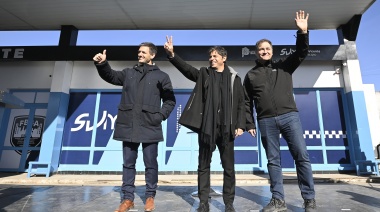 Kicillof junto a Mantegazza: “Estamos respondiendo a las necesidades del pueblo con un Estado presente”