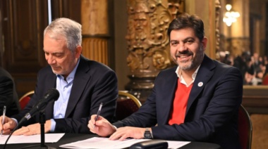 La Plata: Bianco y Alak firmaron un convenio en materia de ordenamiento territorial
