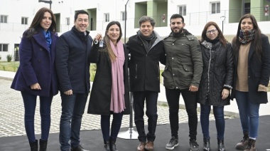 Kicillof junto a Nardini: “El acceso a la vivienda es un derecho constitucional”
