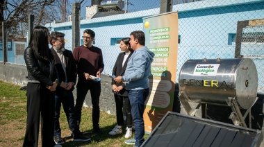 La Matanza instaló termotanques solares de producción local