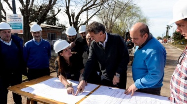 Berazategui: avanzan obras de saneamiento que beneficiarán a 40 mil familias