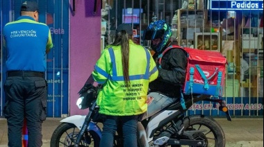 Escobar implementa un registro oficial para repartidores en moto