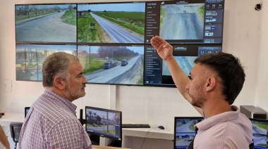 Ramallo suma nueva tecnología al centro de monitoreo