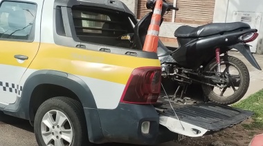 Aumentan los controles de motos en Pergamino