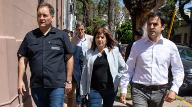 Ramón Lanús recibió a Bullrich y a Alonso: “Estamos trabajando juntos para cuidar a los sanisidrenses”