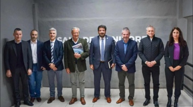 Con el foco puesto en seguridad, de Jesús recibió a Mena y a autoridades judiciales regionales