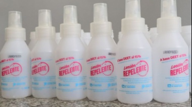 Dengue: La Provincia duplica la producción de repelentes