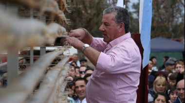 ¡Atento Chacinar!: San Andrés de Giles presentó el salame más largo de Argentina