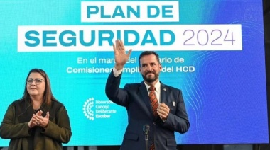 Sujarchuk presentó las nuevas acciones en materia de seguridad