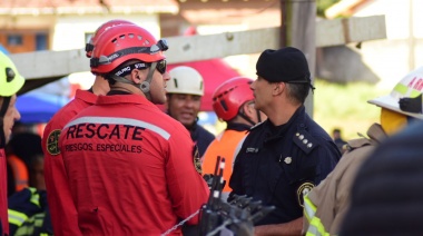Derrumbe en Villa Gesell: este miércoles continúan las tareas de rescate en busca de 10 personas