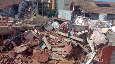 Derrumbe en Villa Gesell: Encontraron el cuerpo del sobrino de la exdueña del hotel