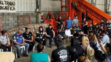 Cristina Fernández regresó al conurbano en un encuentro con la militancia