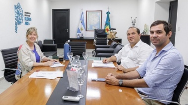 Seguridad vial, obras y acceso al agua, ejes de la reunión de Álvarez Rodríguez y el intendente de Trenque Lauquen