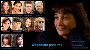 Llega "Chocolate para tres", la nueva película argentina basada en hechos reales