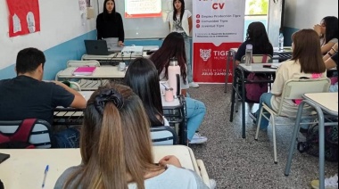Tigre: capacitaron a más de 900 estudiantes a través del programa “Tu futuro CV”