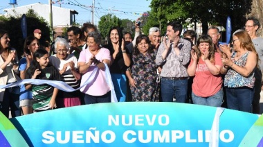 Nardini: "logramos cumplir con la promesa que le hicimos a los vecinos"