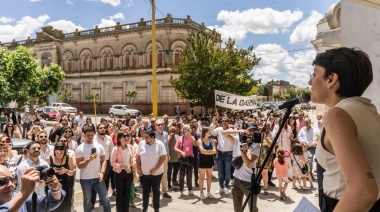 Lucía Gómez: “Pusimos al Municipio de pie, con trabajo, constancia, planificación”