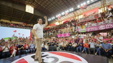 "Nuestro límite es el kirchnerismo", afirmó Valdés en un acto en Corrientes