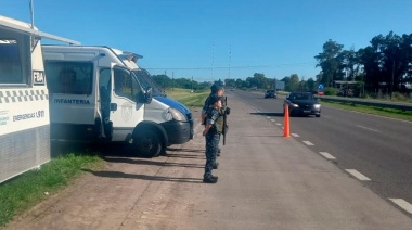 Cañuelas instaló un control policial en el Km 51 de la Ruta 3