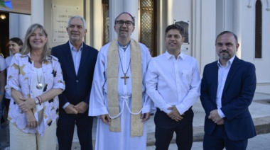 Kicillof participó de la asunción del nuevo arzobispo de La Plata