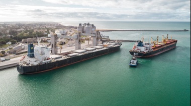 Puerto Quequén potencia la capacidad exportadora de la región