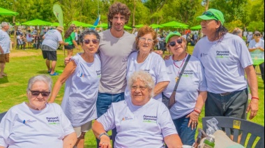 San Fernando: Andreotti inauguró más espacio verde para adultos mayores