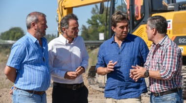 Katopodis de recorrida por las obras de ampliación del cauce del Río Luján