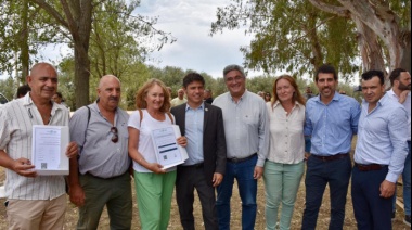 Provincia dio su respaldo a la producción láctea y vitivinícola en Tornquist