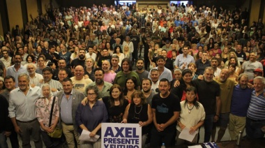 Más de 600 militantes respaldaron a Kicillof en el plenario “Mar del Plata con Axel”