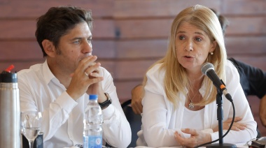 “Trazamos un camino con esperanza”, adelantó Magario tras la reunión con intendentes