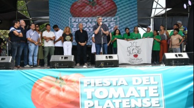 Fiesta del Tomate Platense: la provincia incentiva la producción autóctona