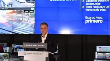 Jorge Macri anunció una inversión de $85 mil millones para reforzar la seguridad de CABA