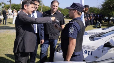 Lanús y Kicillof pusieron en funcionamiento nuevos patrulleros en San Isidro