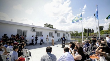 Provincia puso en funcionamiento la escuela N° 250: "Vamos a cuidar toda la comunidad educativa"