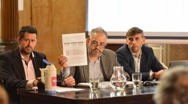 La Plata: “Pudimos cancelar una deuda de 20.500 millones de pesos que dejó Julio Garro”, dijo Giampaoli