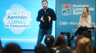 Otermín presentó Aprender Lomas, una nueva plataforma de capacitación en oficios