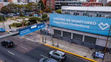 Con fondos municipales, Lanús Gobierno instaló el primer anillo digital