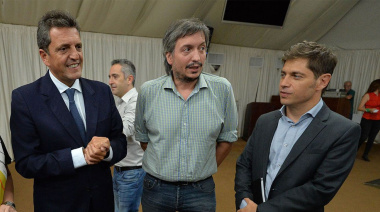 "Fuerza Patria": Kicillof, Massa y Máximo Kirchner acordaron un frente de unidad