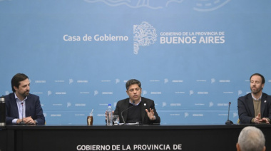 Kicillof: “El Estado es el único capaz de invertir para garantizar la salud de todos”