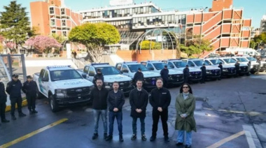 Plan Integral de Seguridad Municipal: Lanús recibió 10 nuevos patrulleros