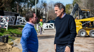 Katopodis en Ituzaingó: “Axel hace obra pública, Milei la frena”