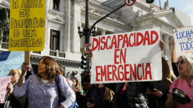 Crece el repudio al veto de la Ley de Emergencia en Discapacidad: “No representa austeridad, es abandono”