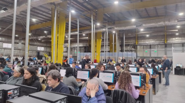Simulacro electoral en Monte Grande: la Provincia pone a prueba su logística antes de las elecciones