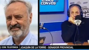 Joaquín de la Torre:“El conurbano no se entiende con prejuicios porteños”