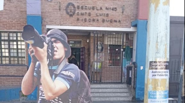 Un voto simbólico por Pablo Grillo en Remedios de Escalada